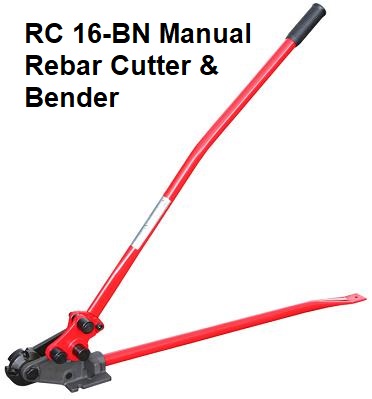 RC 16-BN Portable Rebar Cutter / Bender